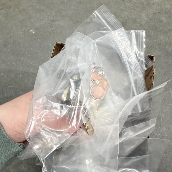 Bulk Jewelry Box 2 Pounds 4 Ounces Variety Craft Wearable Fashion Mystery Fun - Picture 7 of 9